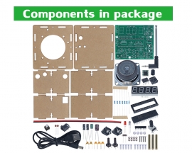 DIY Kit TEA5767 FM Radio Module 87-108MHz Wireless Receiver Electronic Kits DC 5V 3W Speaker Adjust Volume